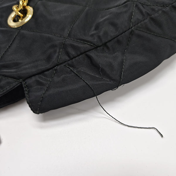 Re-Edition 1995 Chaîne Quilted Nylon Black