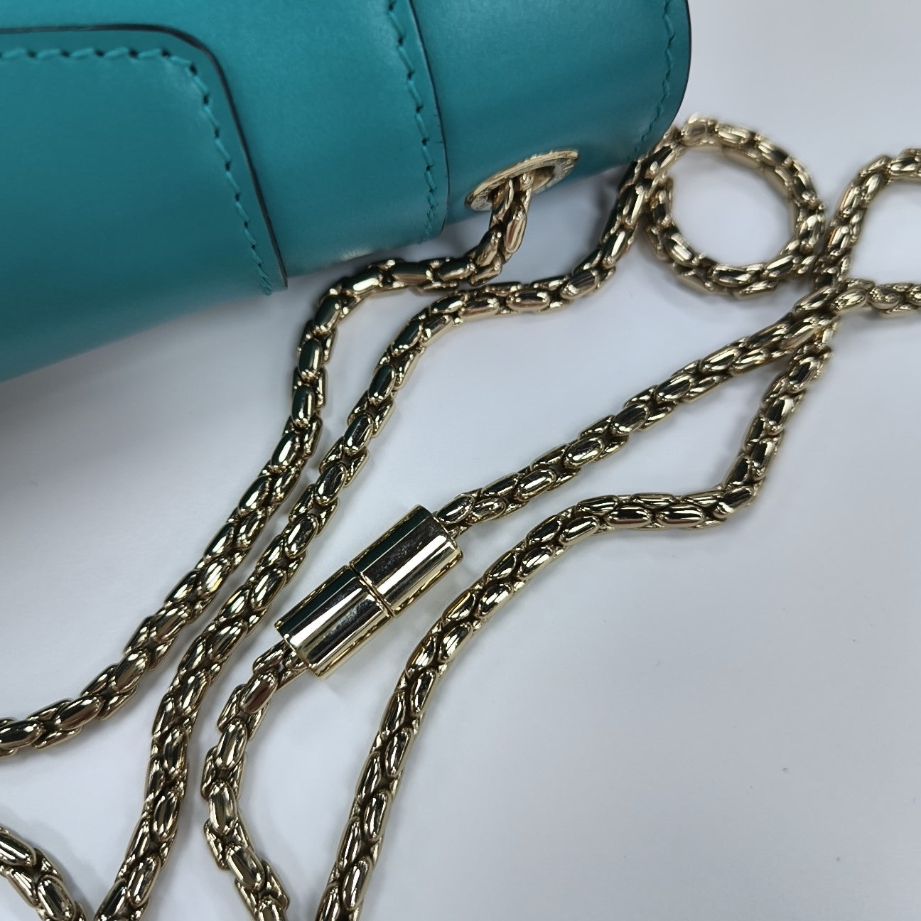 SERPENTI FOREVER Small Calfskin Blue