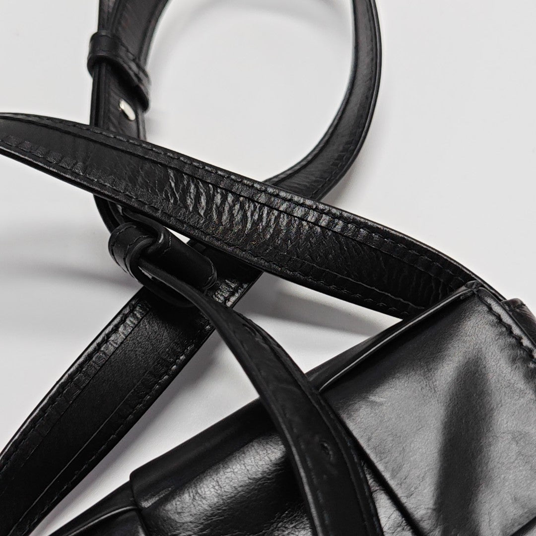 Cassette Mini Calfskin Black