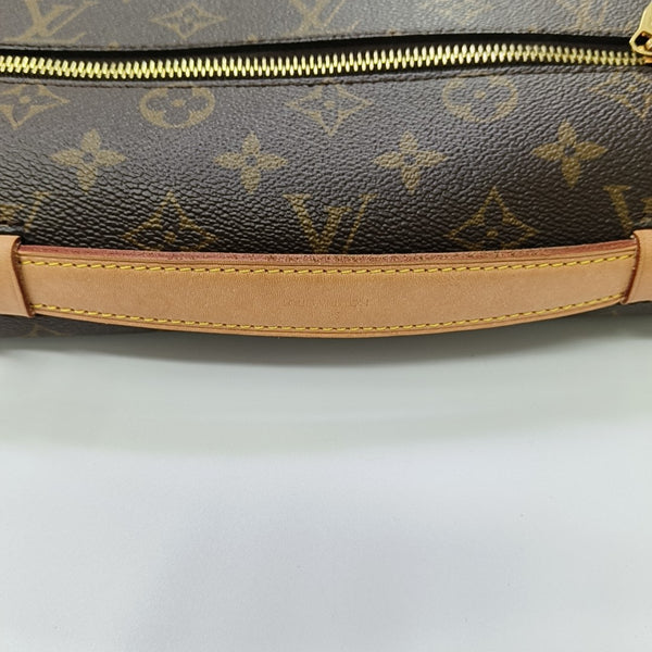 MÉTIS MM Monogram Coated Canvas Brown