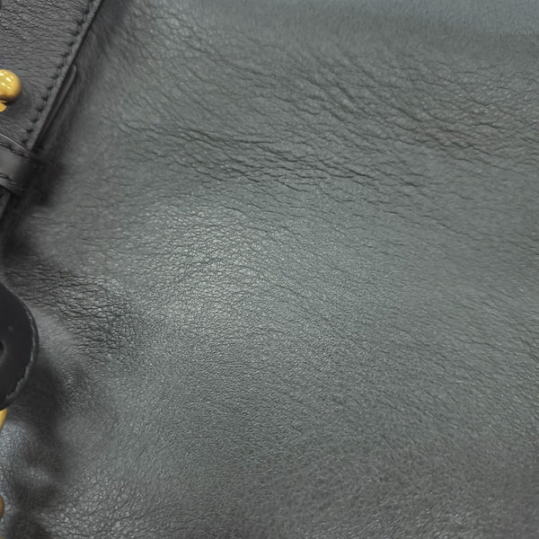 Calfskin Backpack Black