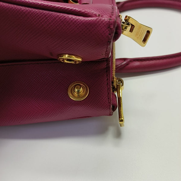 Galleria Small Calfskin Red