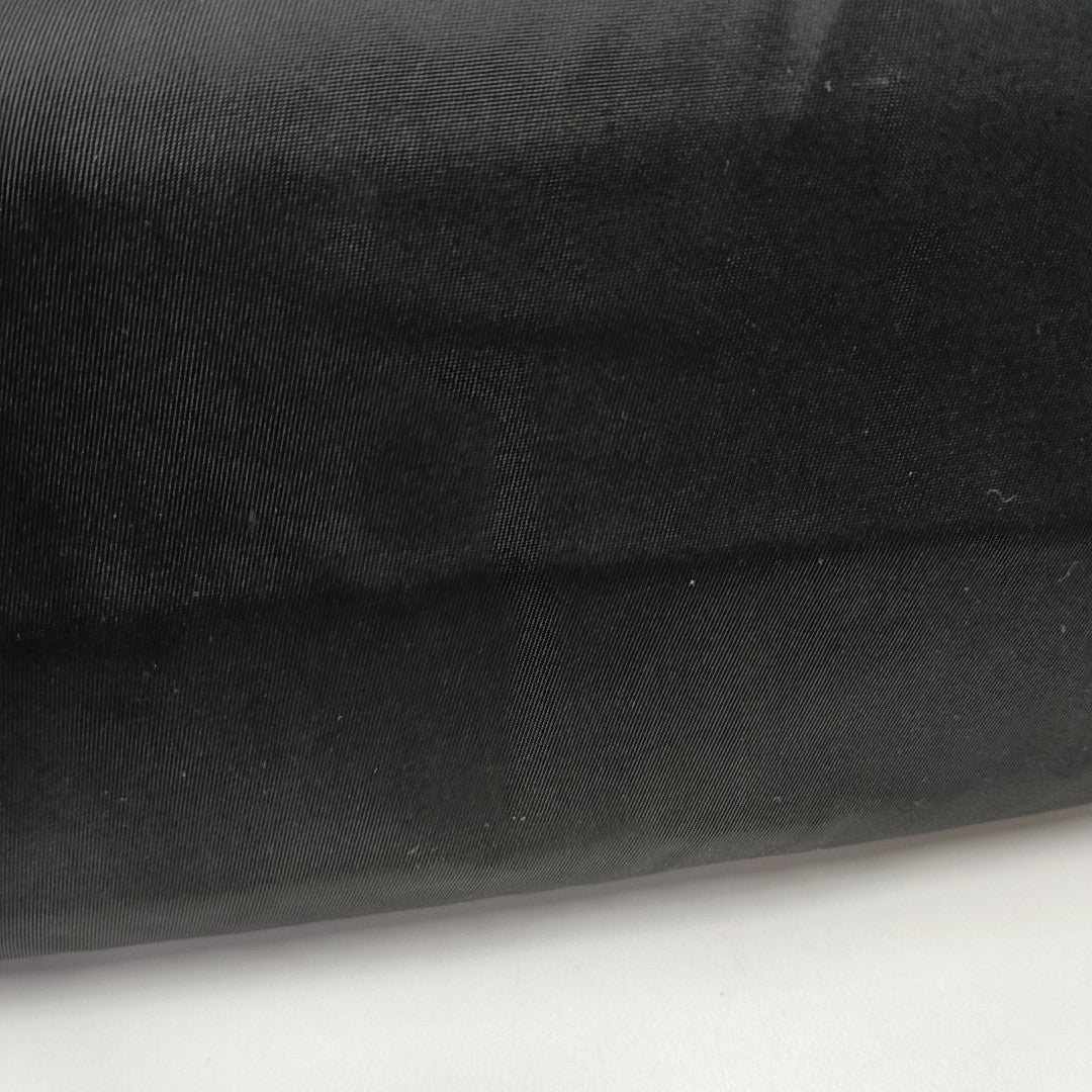 Nylon Top Handle Bag Black
