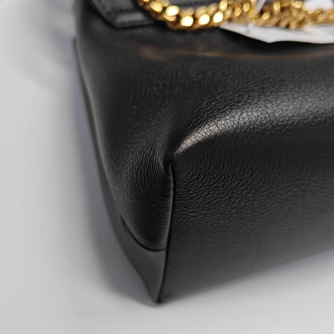 TEEN VICTOIRE Medium Calfskin Black
