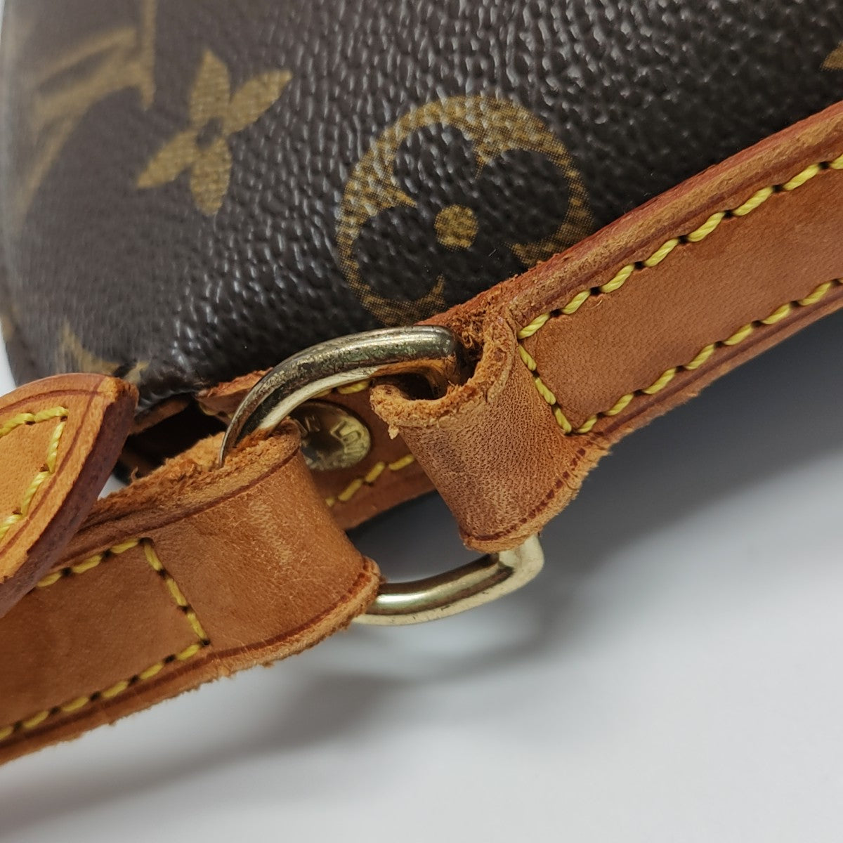 DROUOT Monogram Coated Canvas Brown