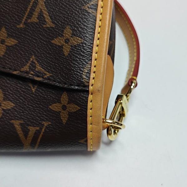 DIANE Monogram Coated Canvas Brown