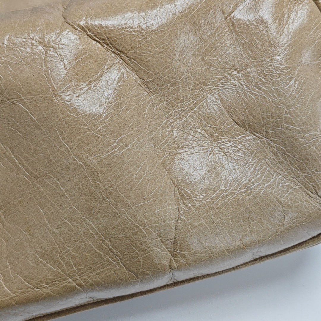 Calfskin Bucket Bag Brown