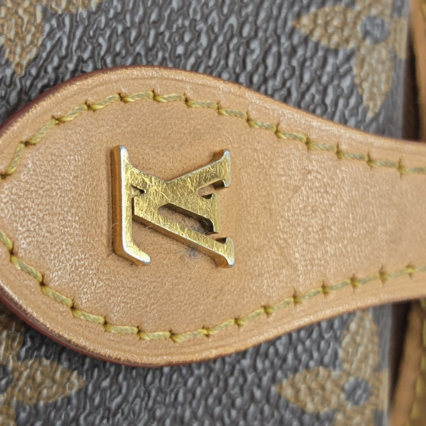 FOLD ME Monogram Coated Canvas Brown