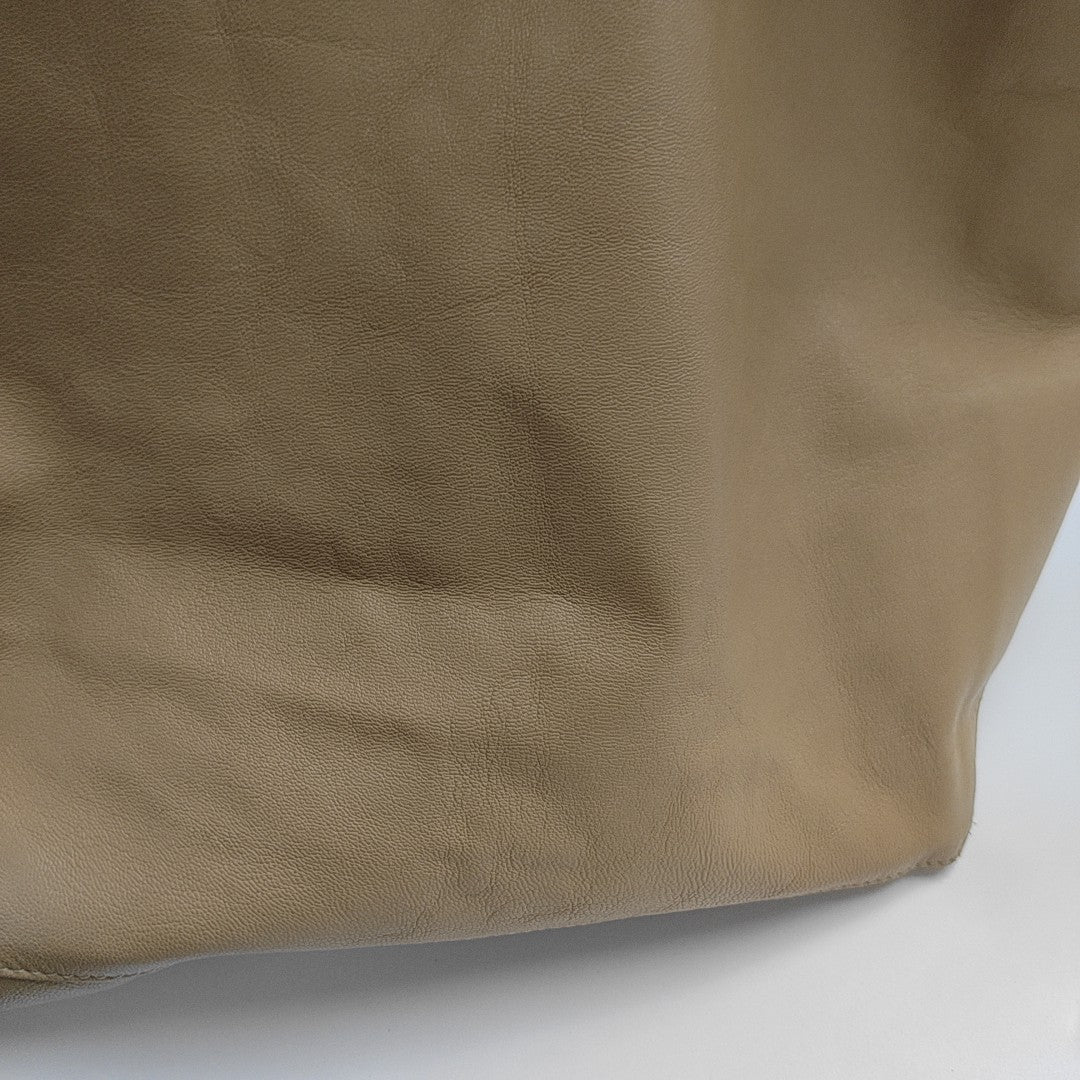 Calfskin Tote Bag Beige