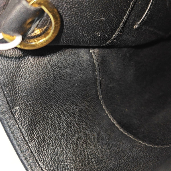 Quilted Lambskin Crossbody Bag Black