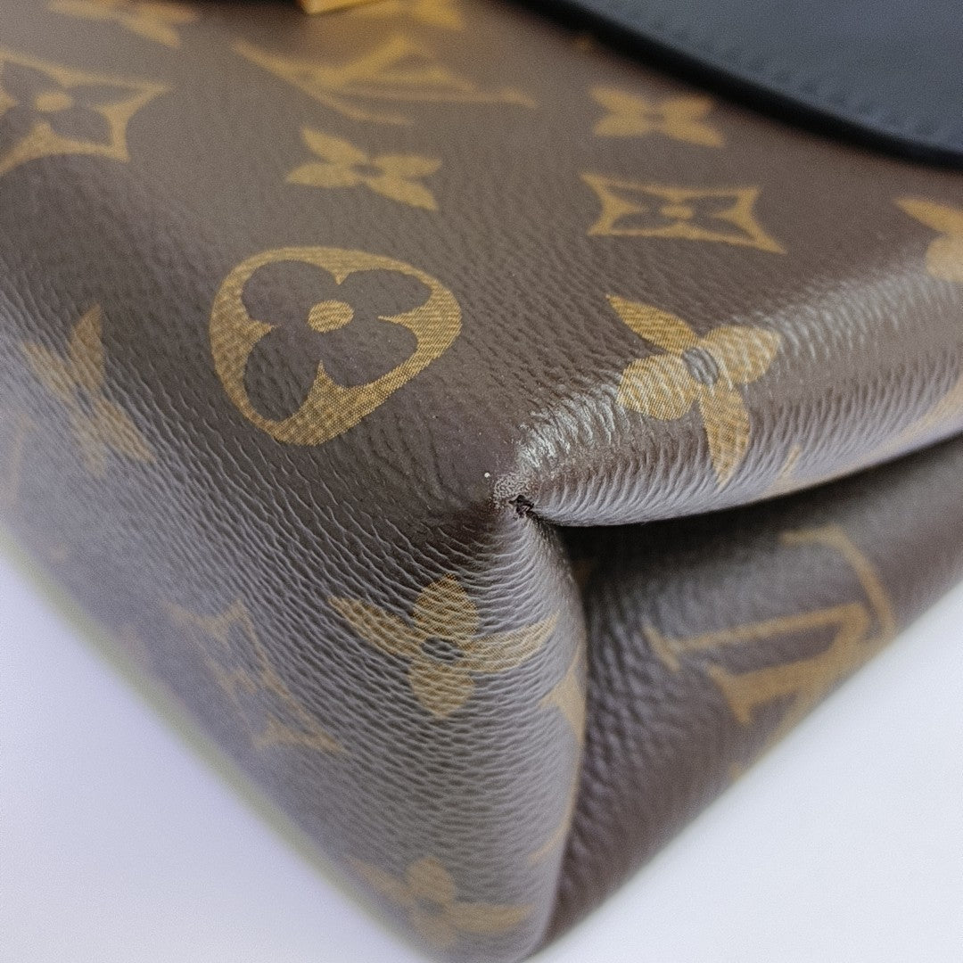 LOCKY BB Monogram Coated Canvas Brown