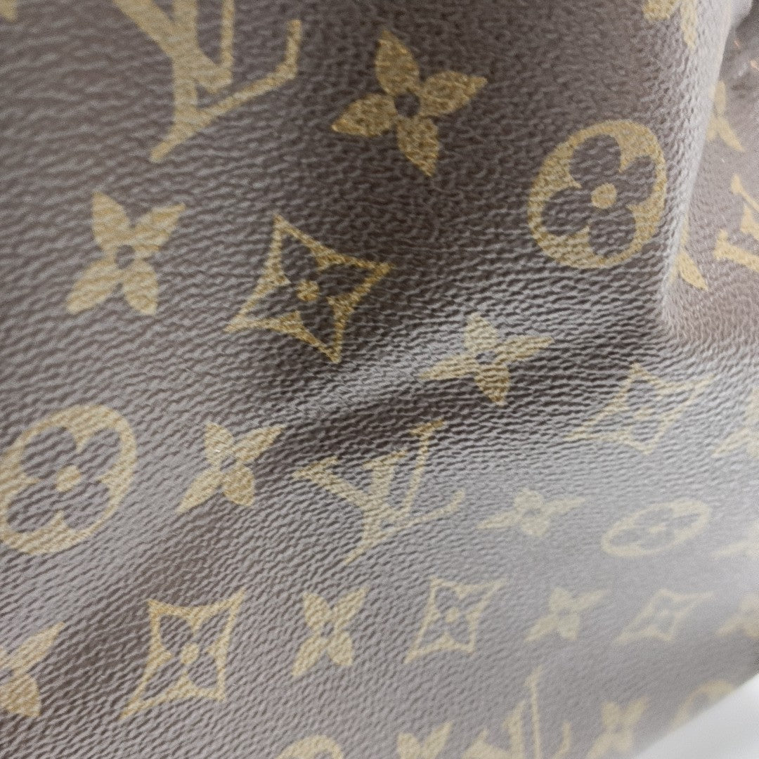 SAC SOUPLE 55 Monogram Coated Canvas Brown
