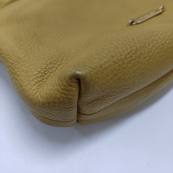 Calfskin Shoulder Bag Yellow