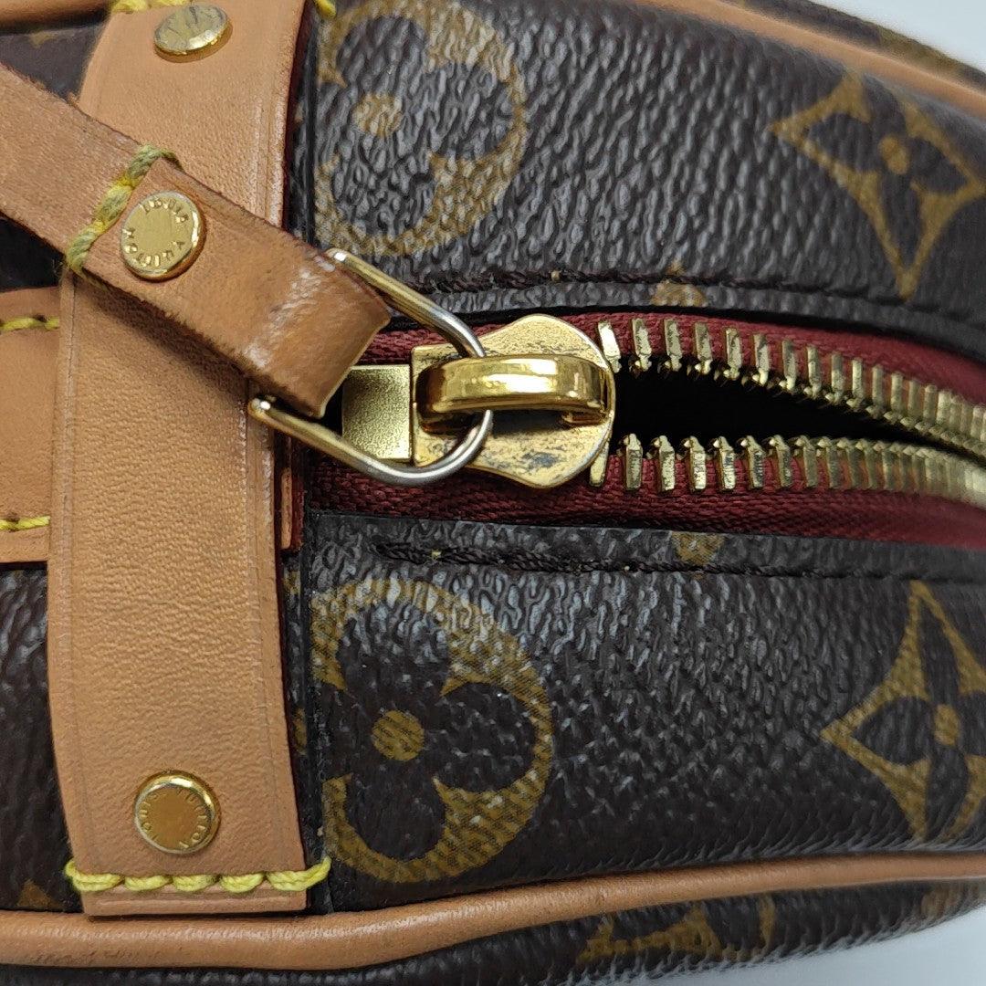 BOITE CHAPEAU PM Monogram Coated Canvas Brown