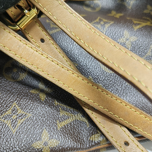 PALERMO GM Monogram Coated Canvas Brown