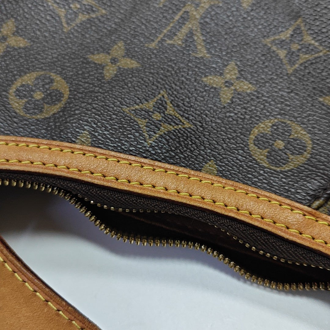 VINTAGE THAMES GM Monogram Coated Canvas Brown