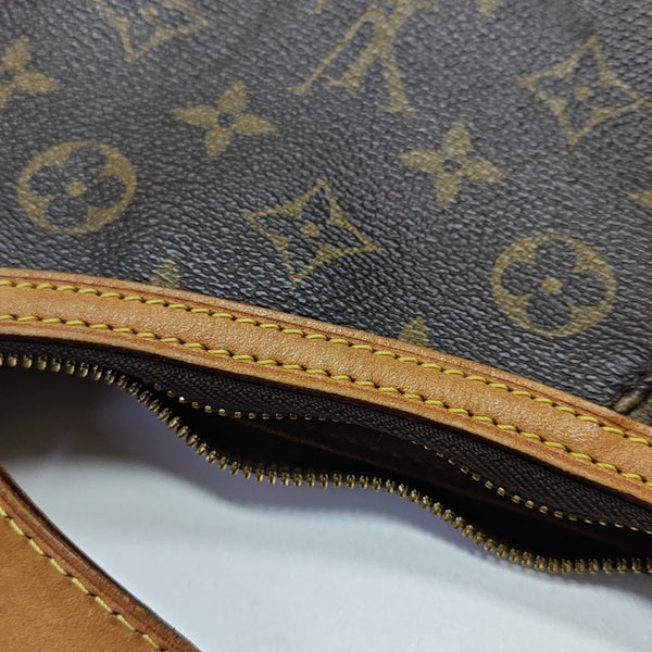 VINTAGE THAMES GM Monogram Coated Canvas Brown