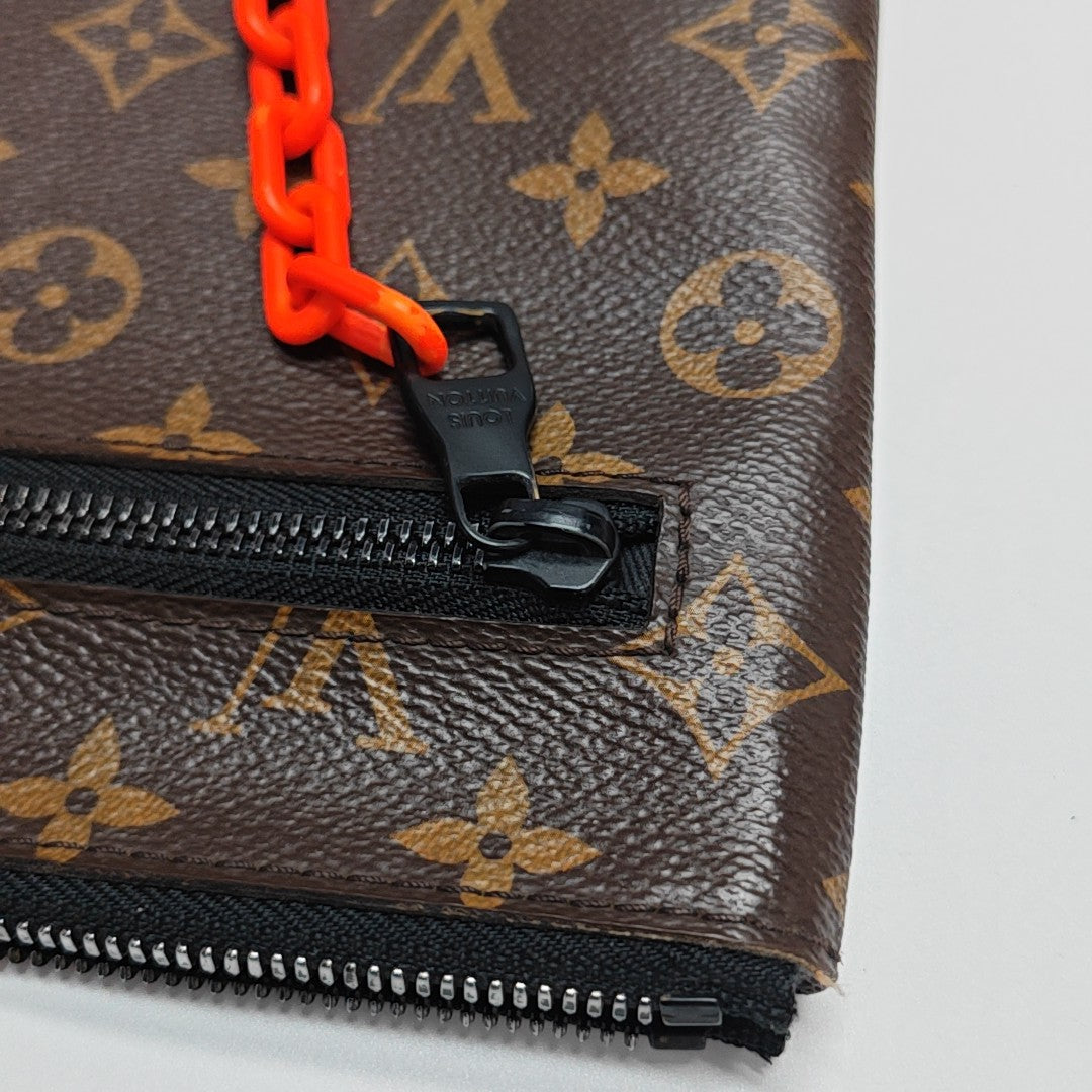 A4 Monogram Coated Canvas Brown
