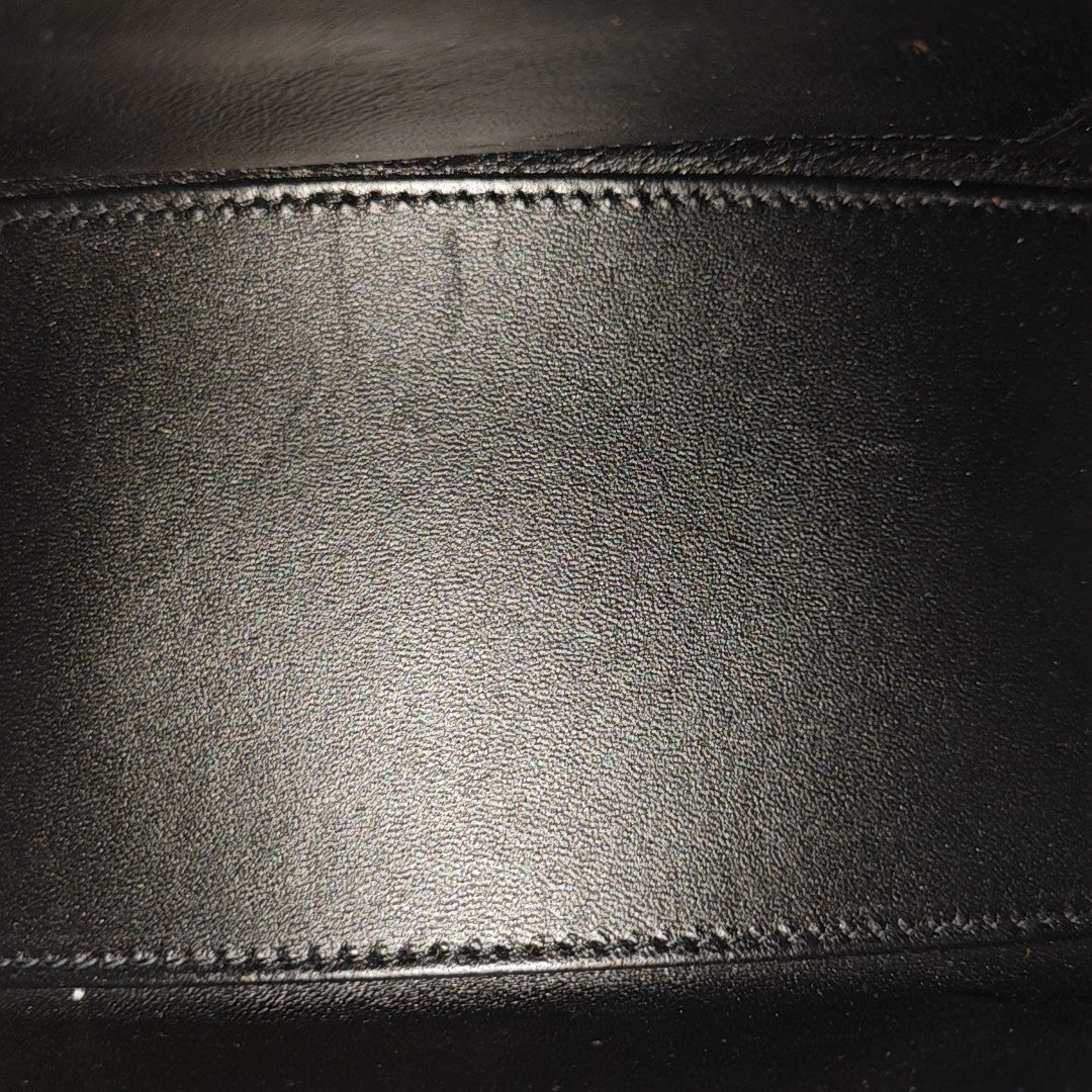 Hourglass S Calfskin Black