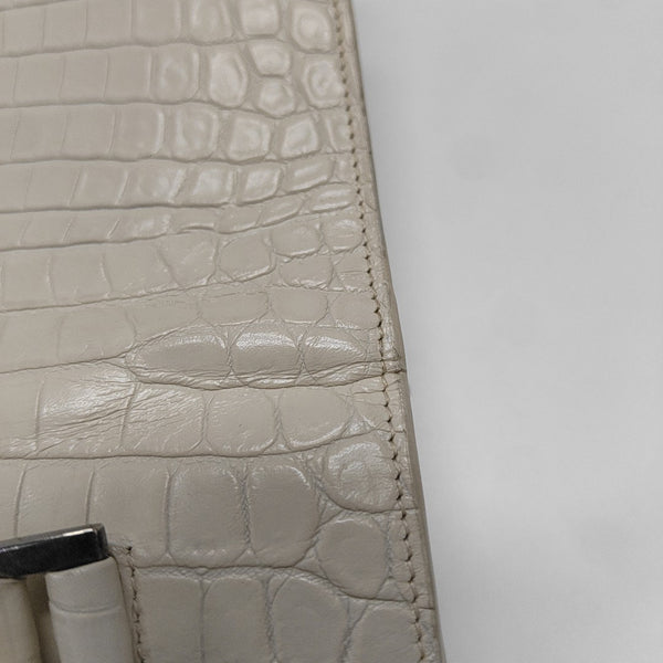 BELLECHASSE Calfskin White