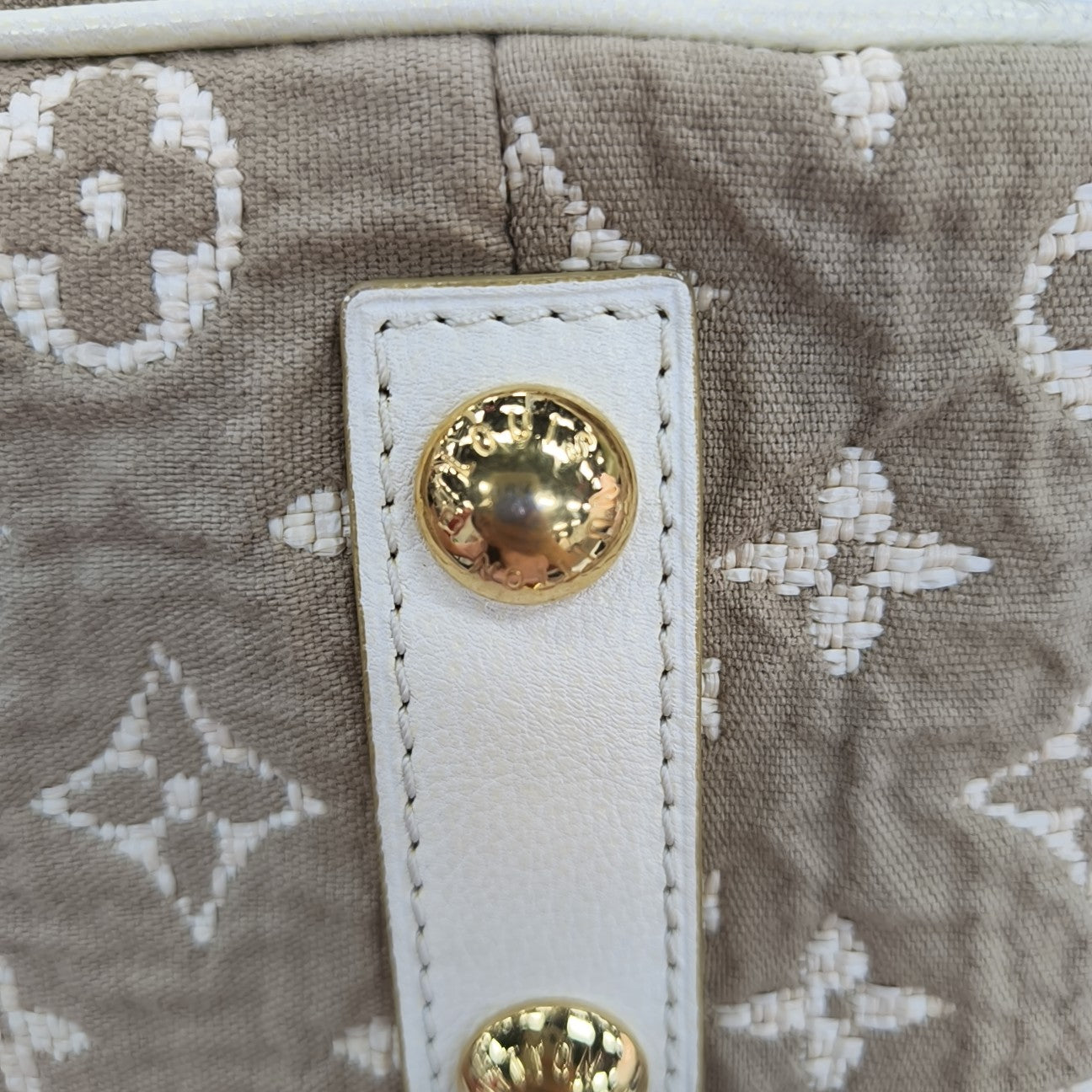 SABBIA BESACE Monogram Canvas Brown