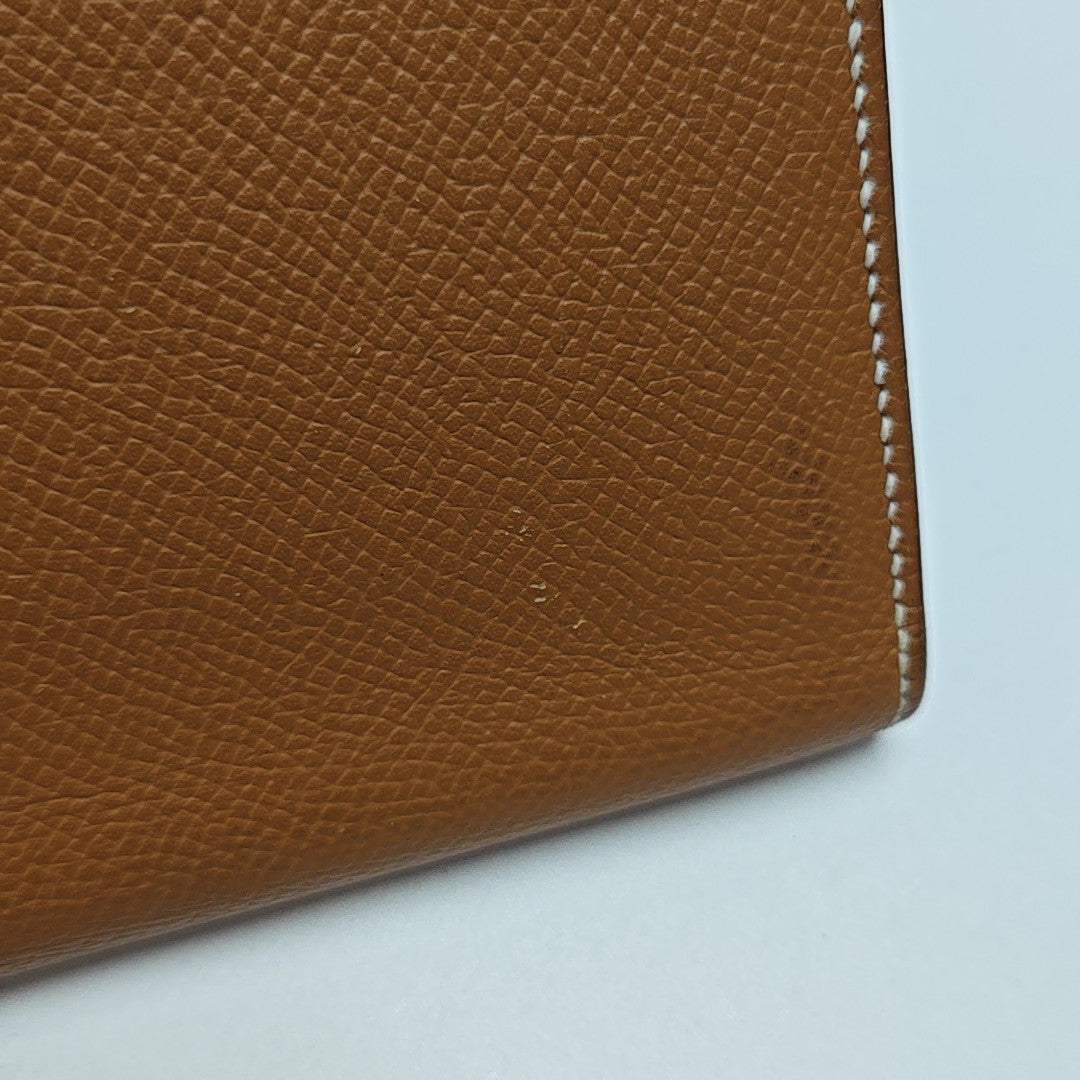 Bearn Medium Epsom Brown Wallet