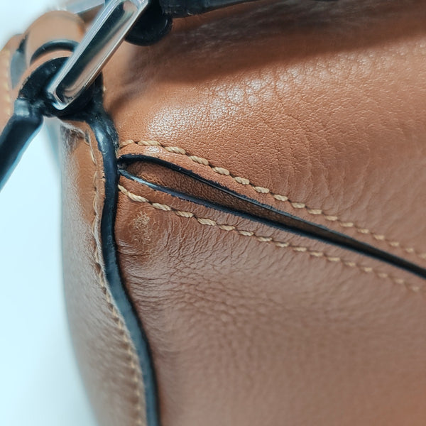 Puzzle Mini Calfskin Brown