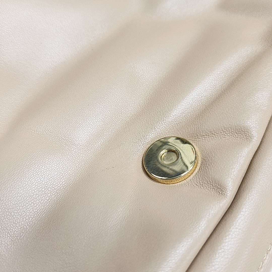 Olympia Extra Large Lambskin Beige