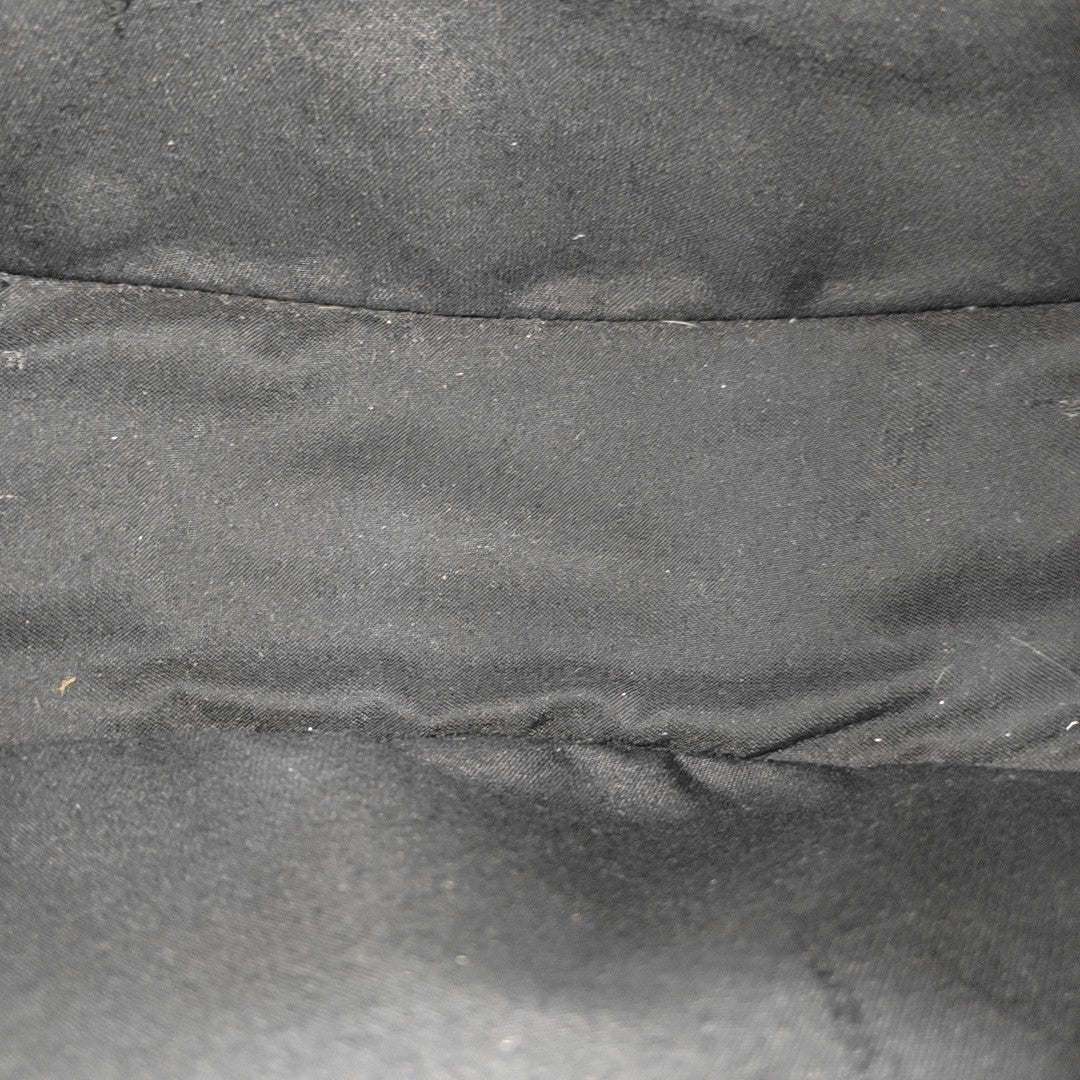 Calfskin Top Handle Bag Black