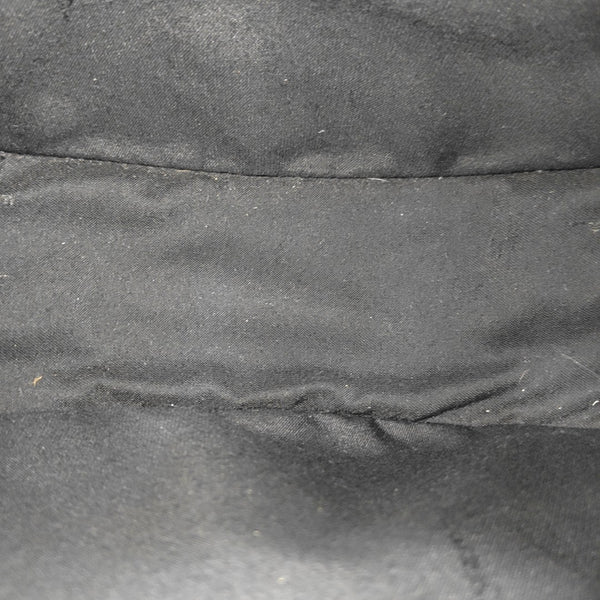 Calfskin Top Handle Bag Black
