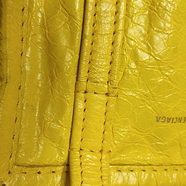Bazar Quilted Calfskin Yellow