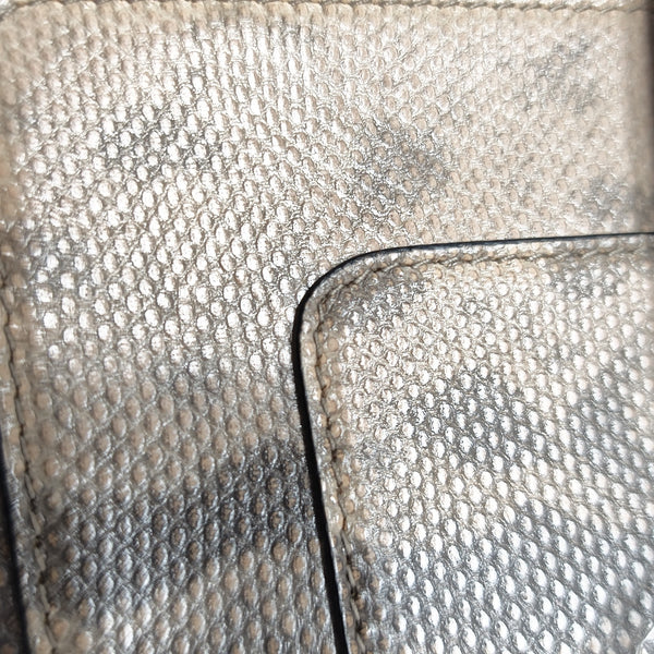 SERPENTI FOREVER Medium Quilted Python Beige