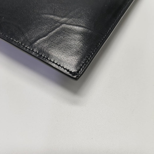 Calfskin Clutch Medium Black