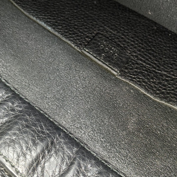 Calfskin Shoulder Bag Black