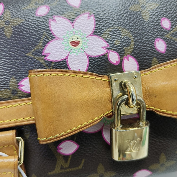 PAPILLON GM Monogram Coated Canvas Brown