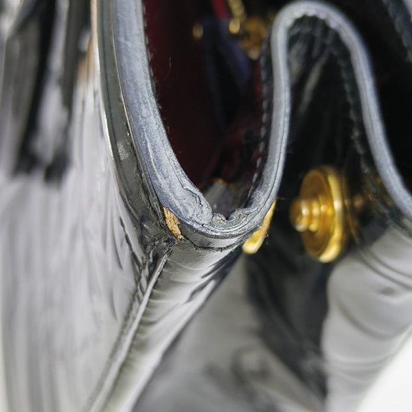 Calfskin Shoulder Bag Black