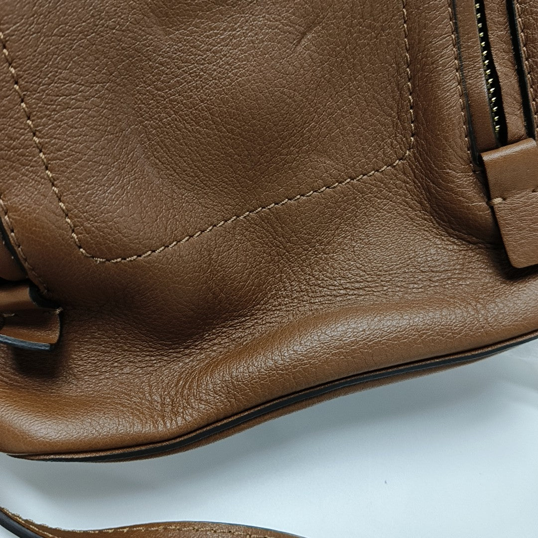 Faye Mini Calfskin Brown