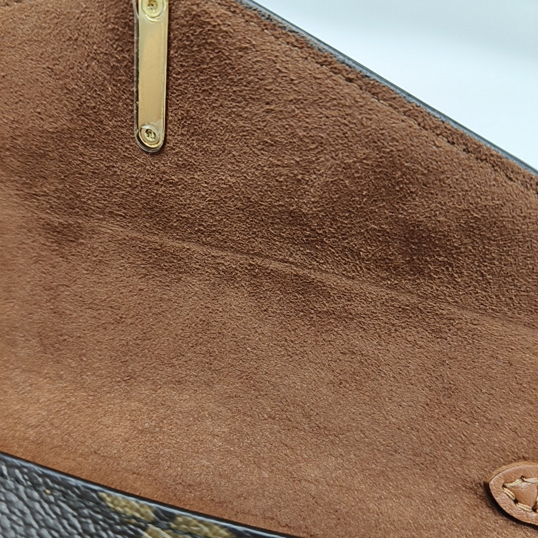 PADLOCK Monogram Coated Canvas Brown
