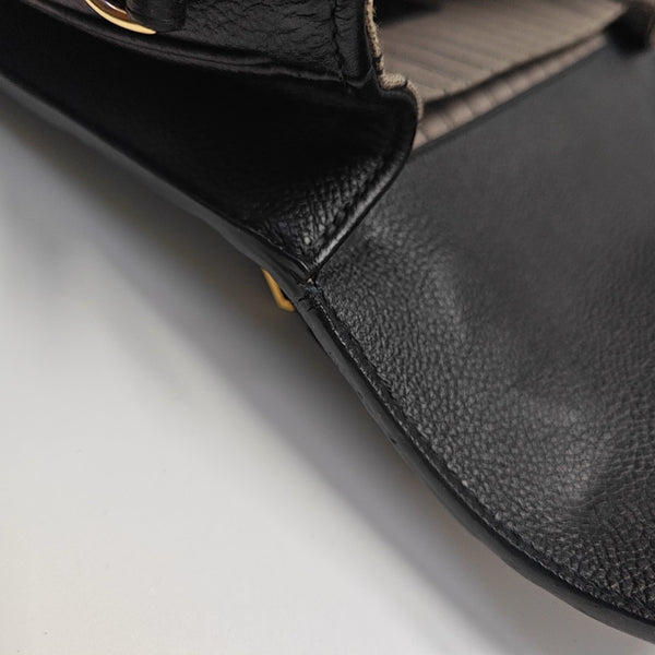 MÉTIS MM Monogram Calfskin Black
