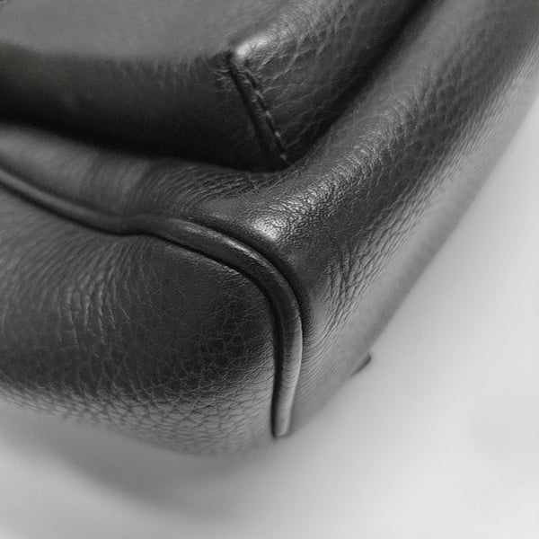 Calfskin Backpack Black