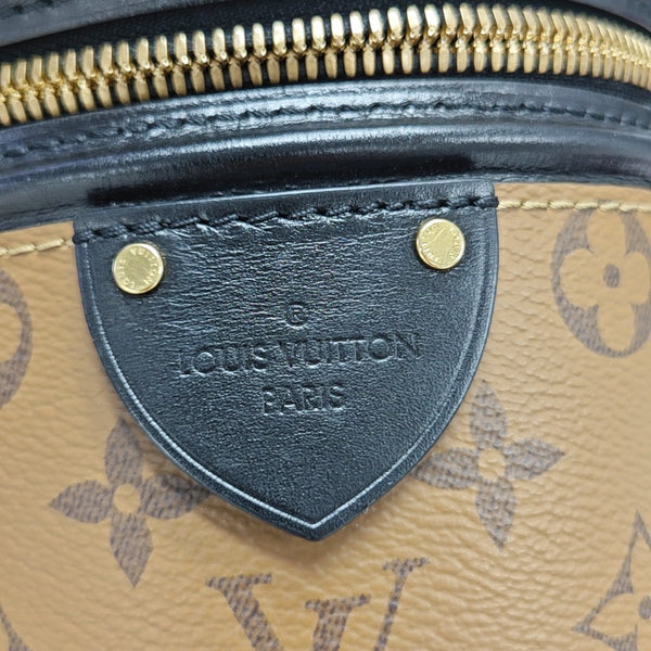 CANNES PM Monogram Coated Canvas Brown