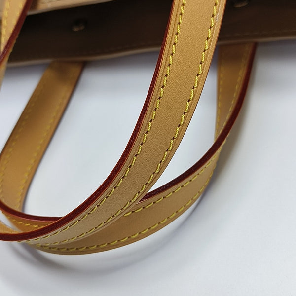 READE PM Monogram Calfskin Beige