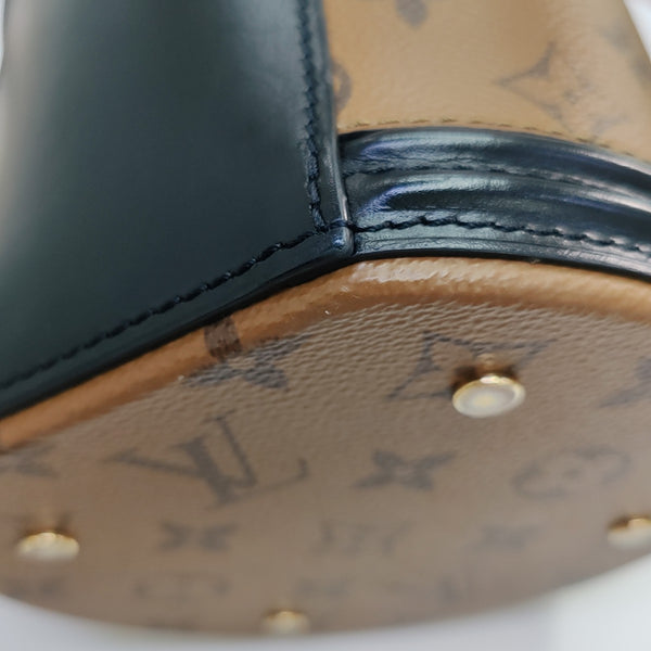 CANNES PM Monogram Coated Canvas Brown