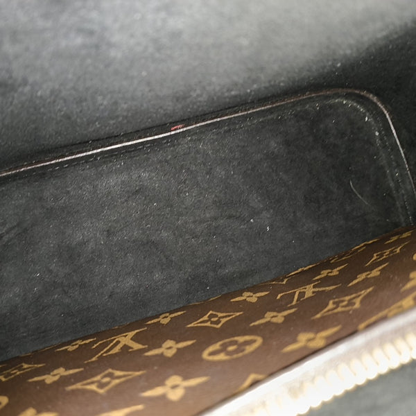 NÉONOÉ MM Monogram Coated Canvas Brown