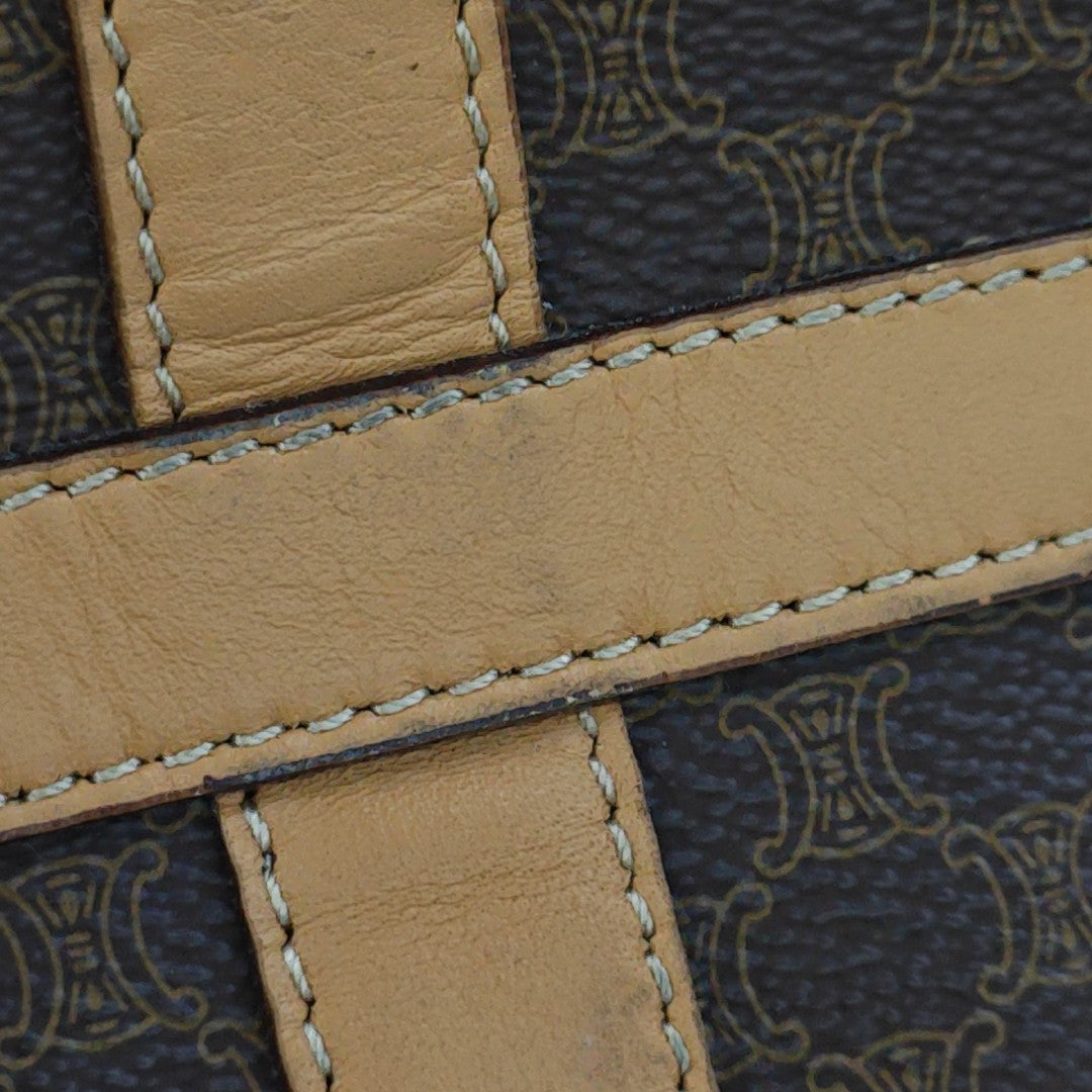 MACADAM Coated Canvas Brown