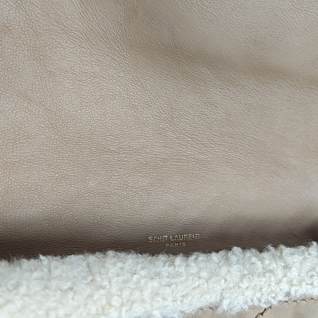 NIKI Small Chevron Wool Brown