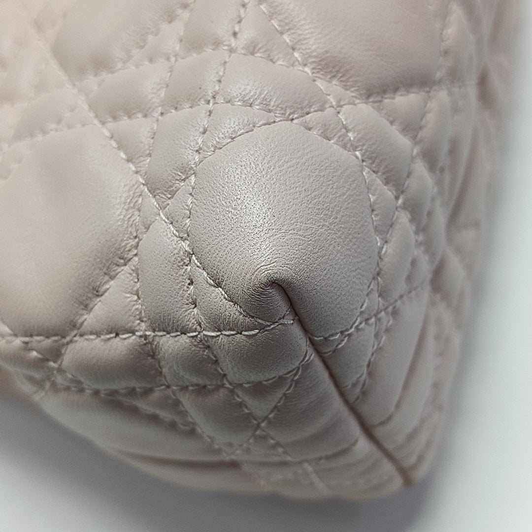 Jolie Top Handle Mini Cannage Lambskin Pink