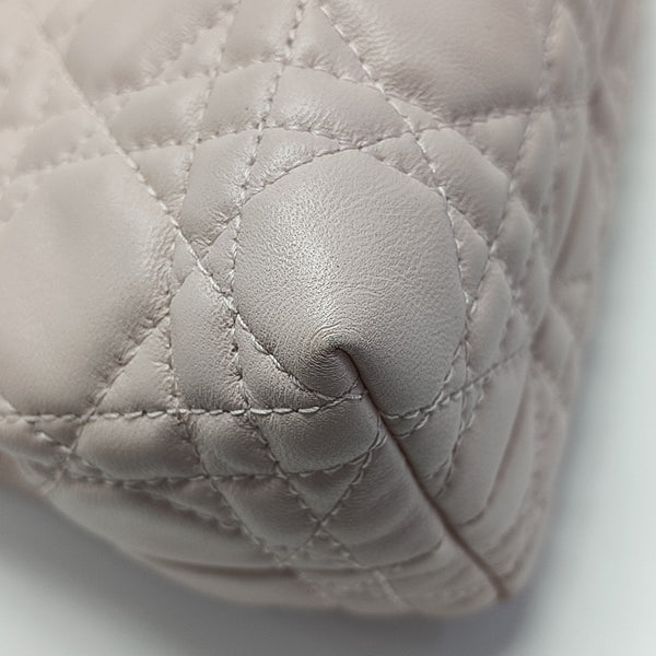 Jolie Top Handle Mini Cannage Lambskin Pink