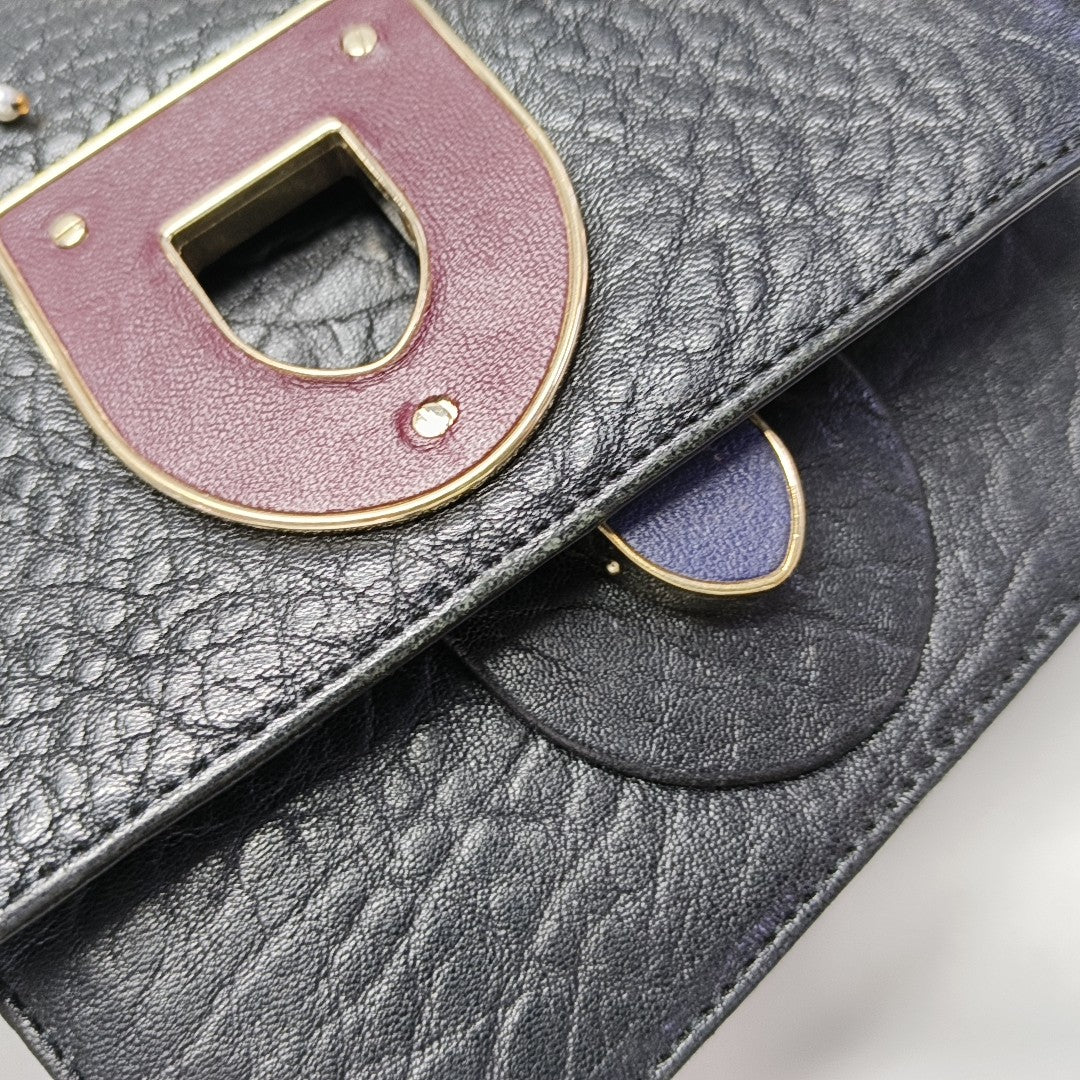 Diorama Calfskin Black