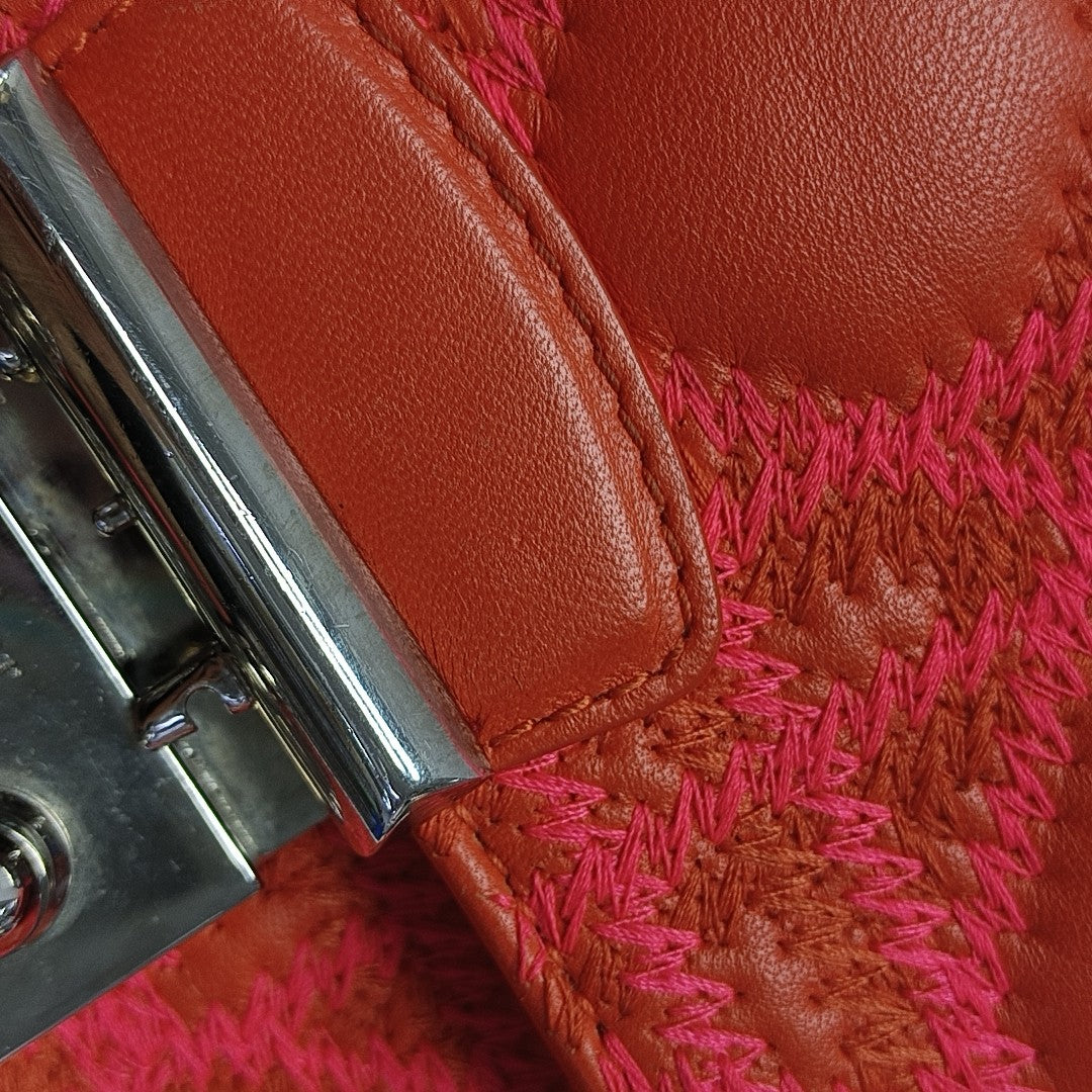Miss Dior Cannage Calfskin Red